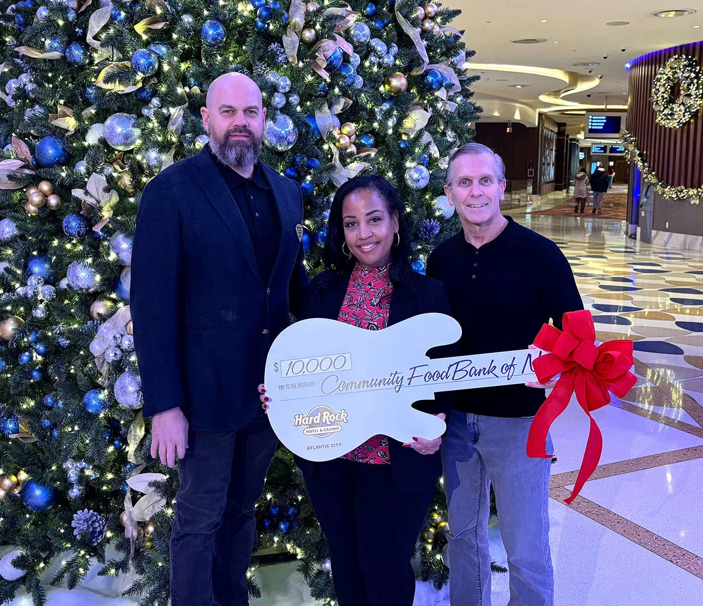 Hard Rock Atlantic City VP of Marketing & Entertainment, Mike Woodside, Director External Affairs of