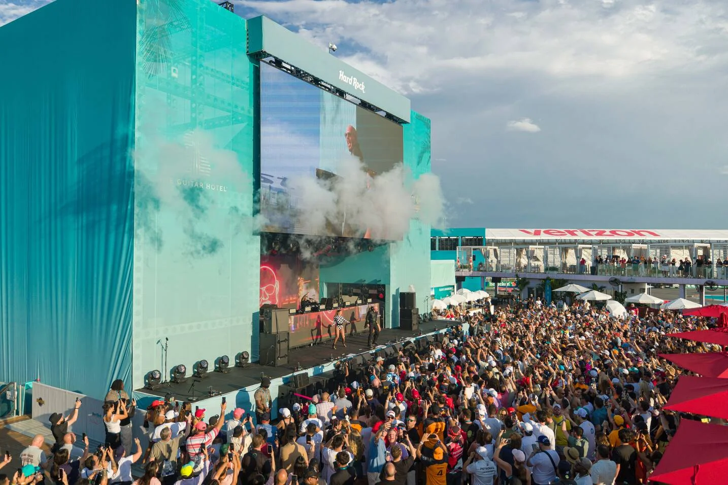Hard Rock stage at Formula 1 Grand Prix Miami