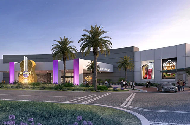 Exterior View of Hard Rock Casino Tejon