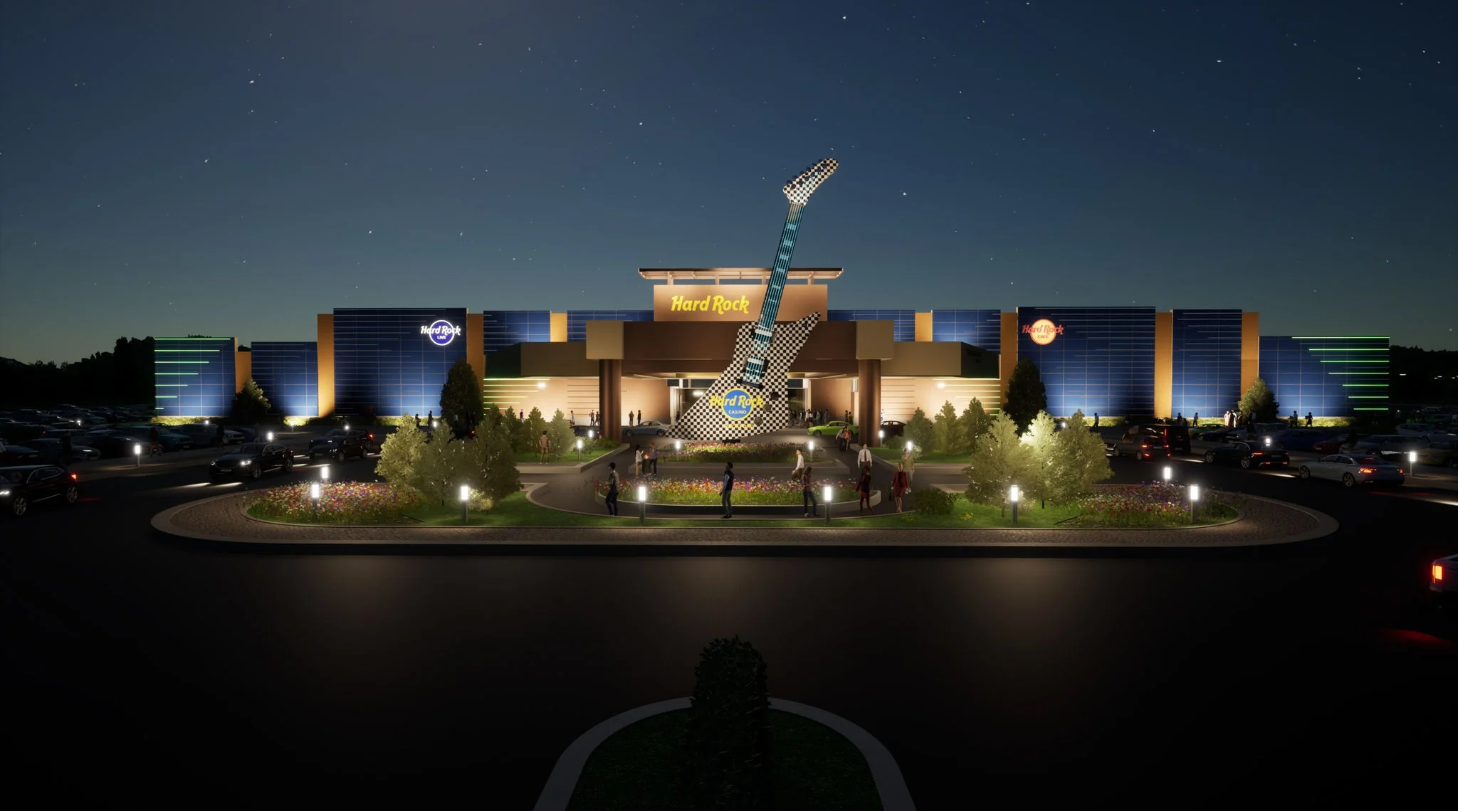 Hard Rock Casino Rockford rendering